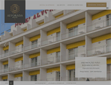 Tablet Screenshot of hotelalvorada.com